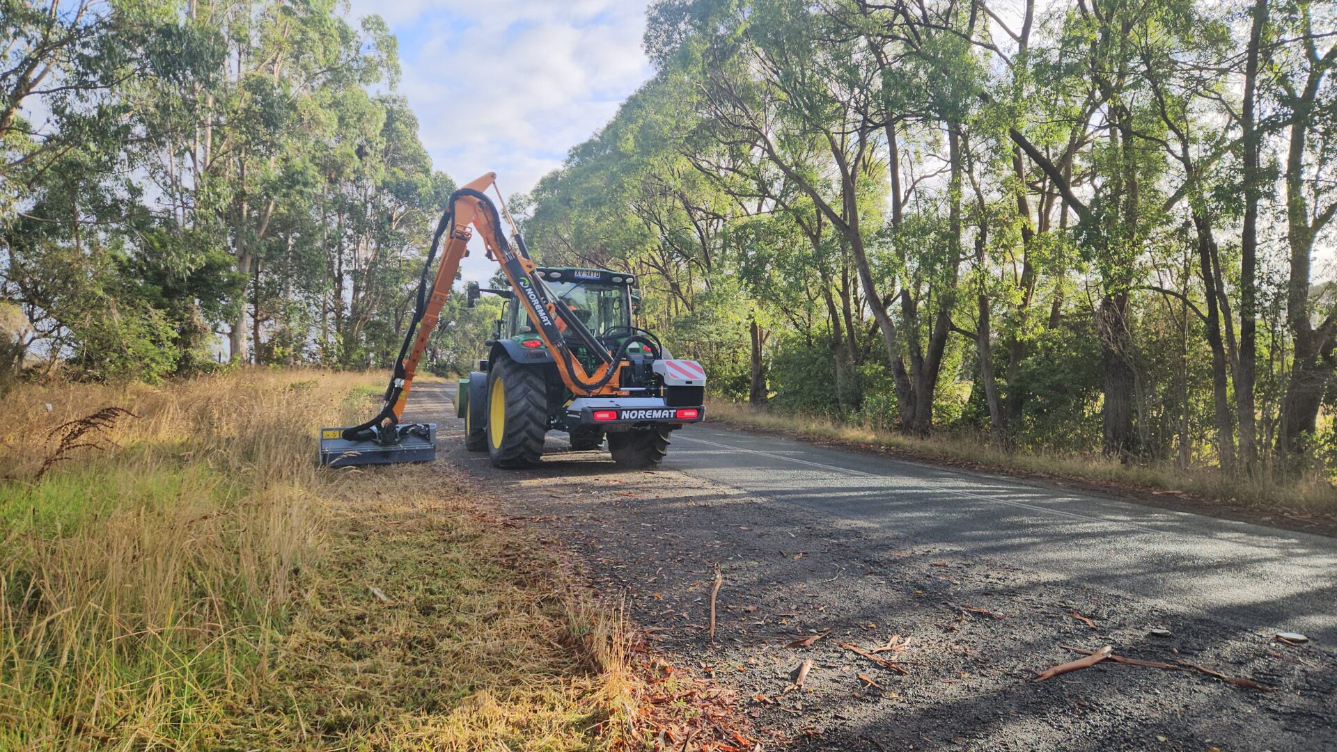 South Gippsland Shire Council take delivery of new Noremat Magistra M63T