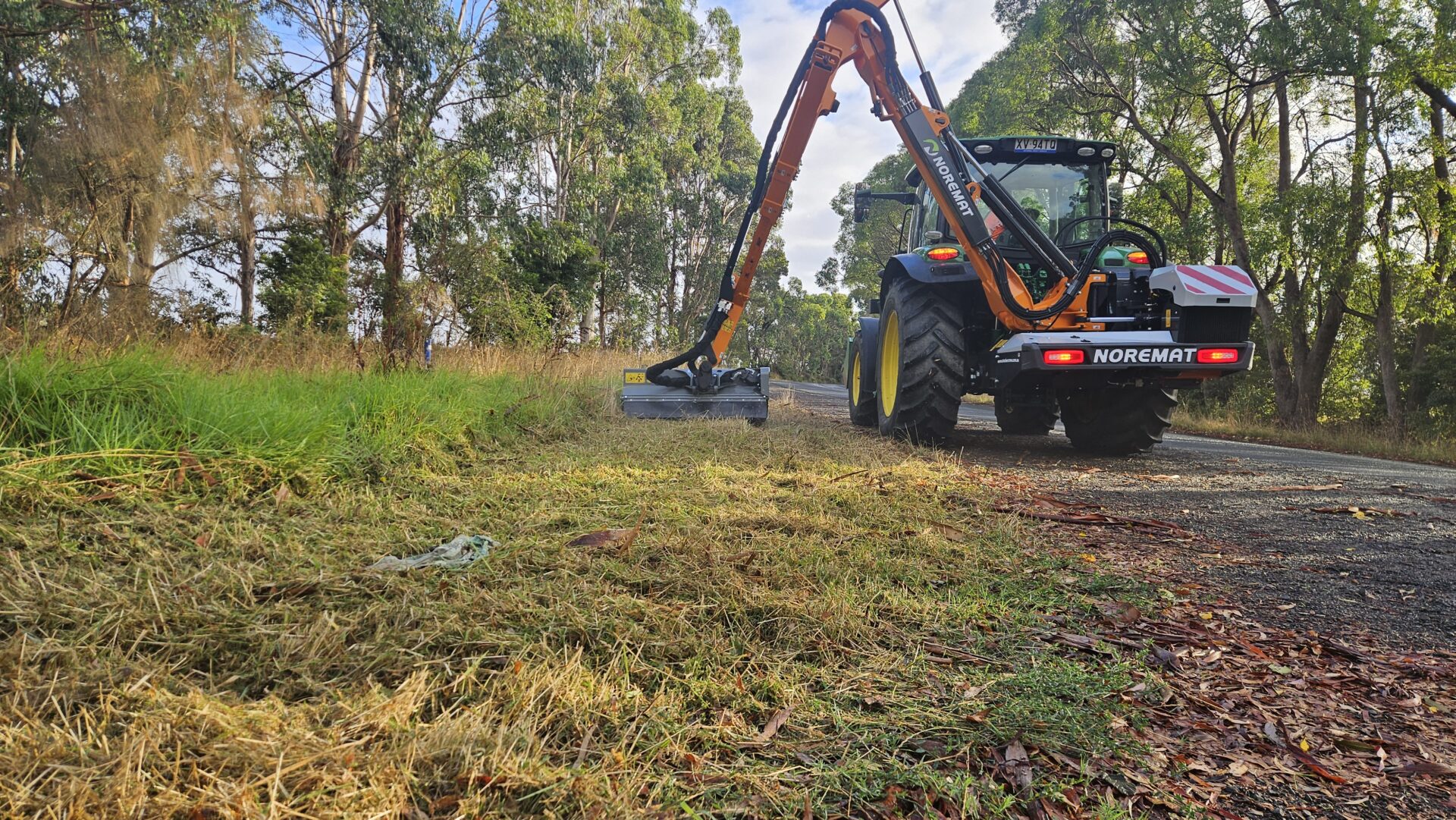 South Gippsland Shire Council take delivery of new Noremat Magistra M63T